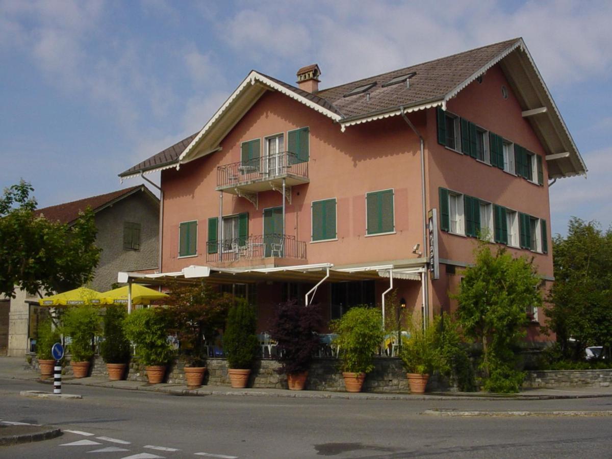 Hotel Hippel Krone Kerzers Exterior foto